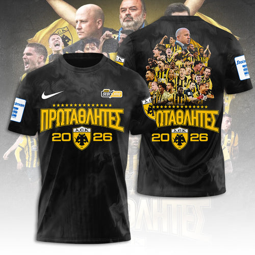 AEK FC Champions 25/26 3D Apparel – TANTN22934