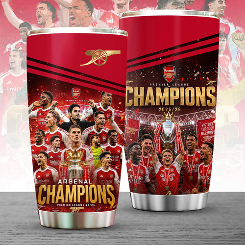 Arsenal FC Premier League Champions 25/26 Tumbler Cup – TANTN23029