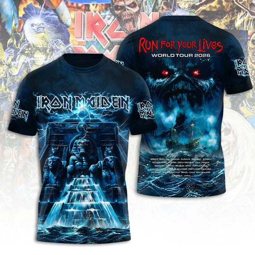 Iron Maiden Tour 2026 3D Apparel – TANTN23113