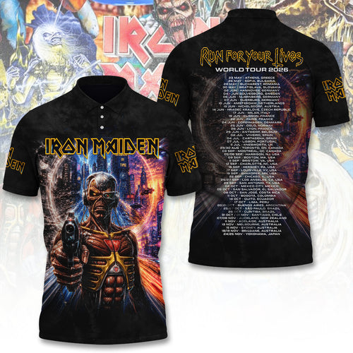 Iron Maiden Tour 2026 3D Apparel – TANTN23383