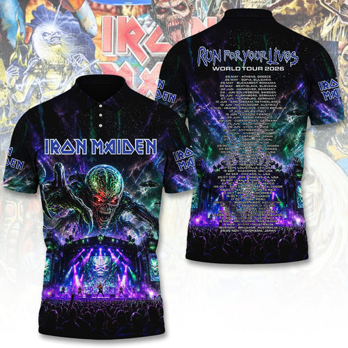 Iron Maiden Tour 2026 3D Apparel – TANTN23745