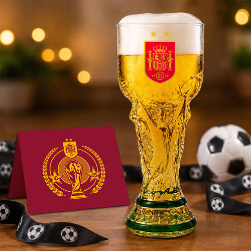 Spain National Team 2026 FIFA World Cup Champions Trophy Glass Cup – TANTN24371