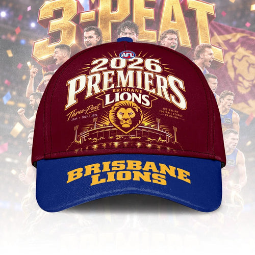 Brisbane Lions 2026 AFL Premiers Classic Cap – TANTN25878