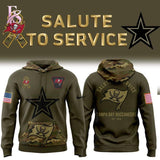 Tampa Bay Buccaneers 2025 NFL Salute to Service Army Hoodie