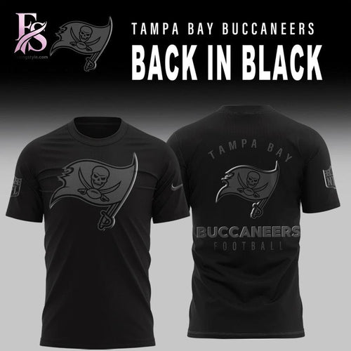 Tampa Bay Buccaneers 2026 Back In Black Hoodie