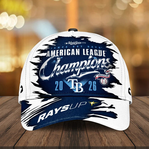 Tampa Bay Rays 2026 American League Champions Classic Cap – MAITM15460