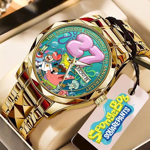 SpongeBob SquarePants Alloy Luxury Quartz Watch – TMTHU3337