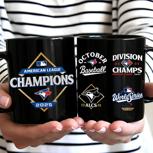 Toronto Blue Jays 2025 American League Champions Ceramic Mug – TANTN18507