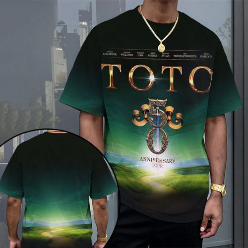 Toto Band 50th Anniversary Tour 3D Apparel – MAITM15433