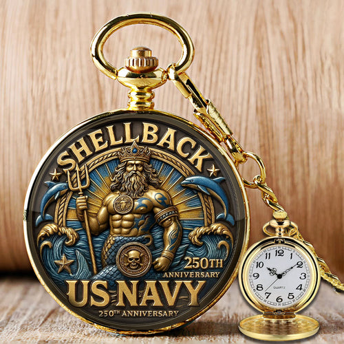 US Navy 250th Anniversary Pocket Watch – MAITM12630