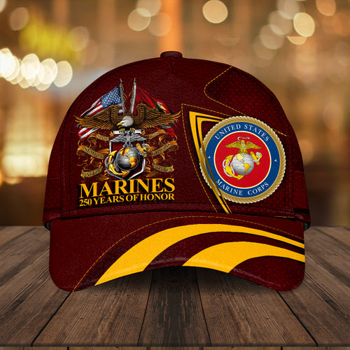 US Marine Corps 250 Years Classic Cap – HOATT12573
