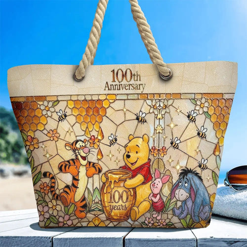 Winnie-the-Pooh 100th Anniversary Hemp Rope Tote Bag – TMTHU9319