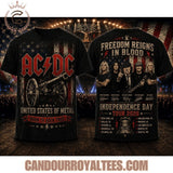 ACDC Independence Day Tour 2026 T-Shirt