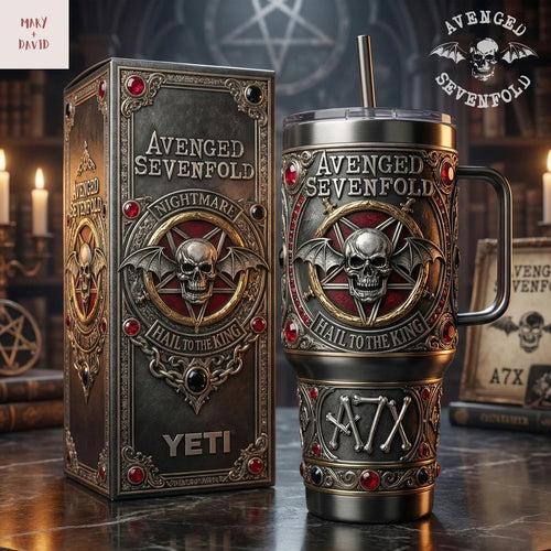 Avenged Sevenfold Nightmare Hail To The King Tumbler