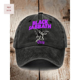 Black Sabbath Ozzy Osbourne Heavy Metal Band Vintage Washed Cotton Baseball Cap