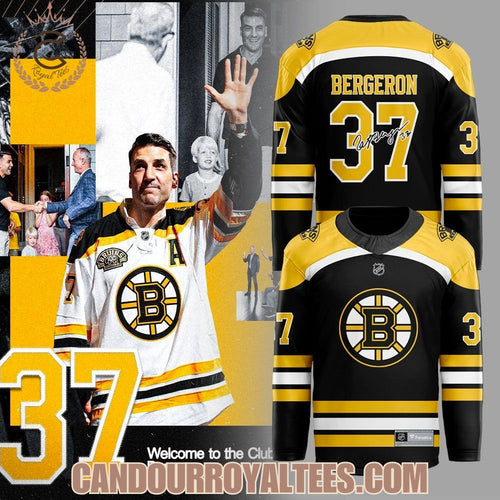 Boston Bruins x Patrice Bergeron Forever a cornerstone of Bruins history Hockey Jersey