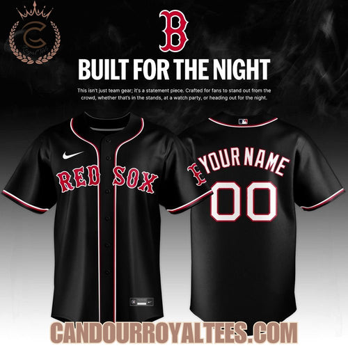 Boston Red Sox Built For The Nighht Jersey