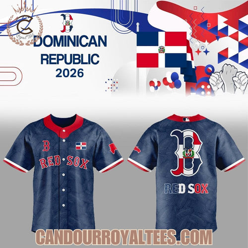 Boston Red Sox Dominican Republic Celebration 2026 Jersey