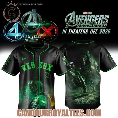 Boston Red Sox x Avengers Doomsday 2026 Doctor Doom Jersey