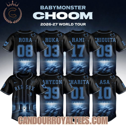Boston Red Sox x Babymonster Choom 2026-27 World Tour Jersey
