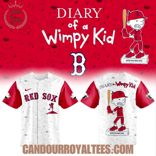 Boston Red Sox x Diary of a Wimpy Kid Jersey