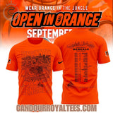 Cincinnati Bengals Open In Orange Shirt