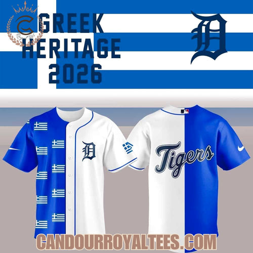 Detroit Tigers Greek Heritage 2026 Jersey