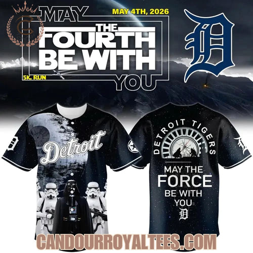 Detroit Tigers May the Force Be With You! Night Jersey
