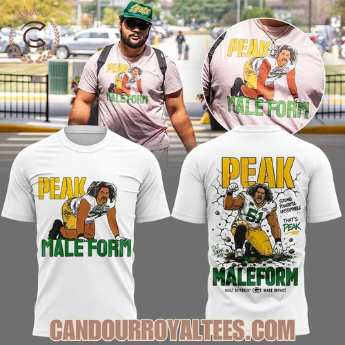 Green Bay Packers Sean Rhyan Peak Male Form Tshirt, Hoodie