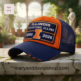 Illinois Fighting Illini 1890-2026 Embroidered Cap