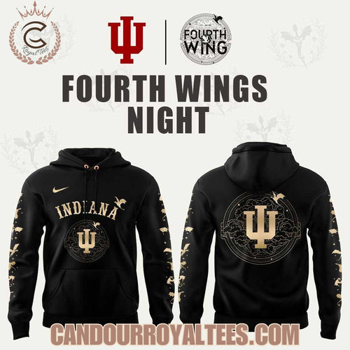Indiana Hoosiers x Fourth Wings Night 2026 Hoodie