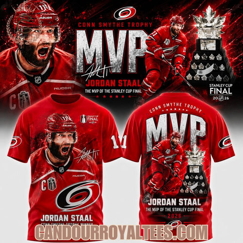 Jordan Staal Stanley Cup Champions 2026 MVP Tshirt