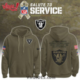 Las Vegas Raiders Salute To Service Limited Edition Shirt
