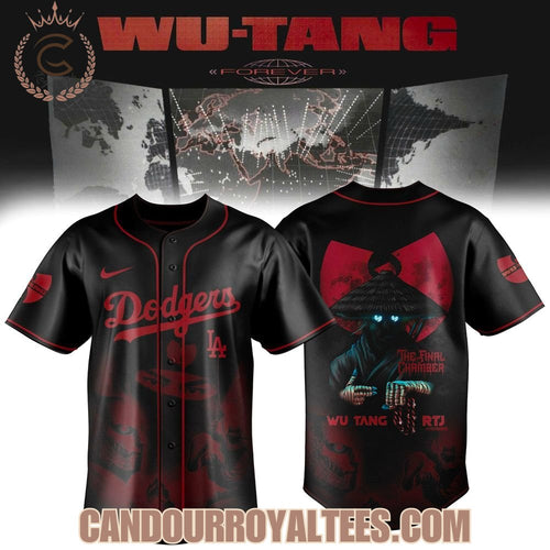 Los Angeles Dodgers x Wu-Tang Forever The Final Chamber Jersey