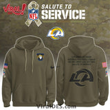 Los Angeles Rams Salute To Service Limited Edition Shirt