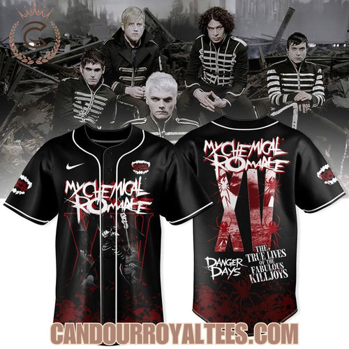 My Chemical Romance Danger Days 15 Years Later Baseball Jersey