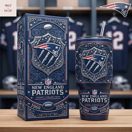New England Patriots 1960-2026 NFL Legacy Collection Tumbler