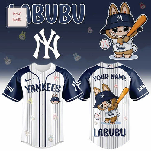 NY Yankees Labubu Game Night Limited Edition Baseball Jersey