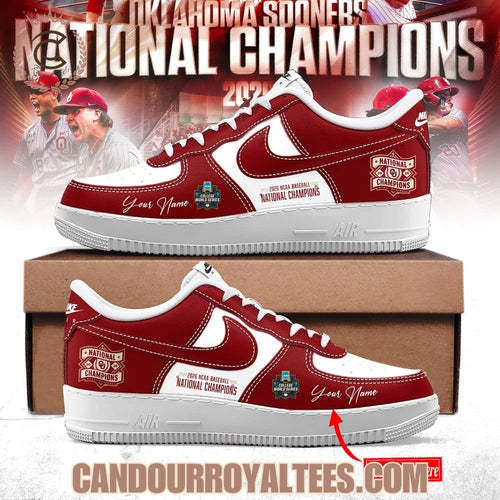 Oklahoma Baseball 2026 National Champions Air Force 1