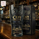 Ozzy Osbourne The Prince Of Darkness Beer Glass