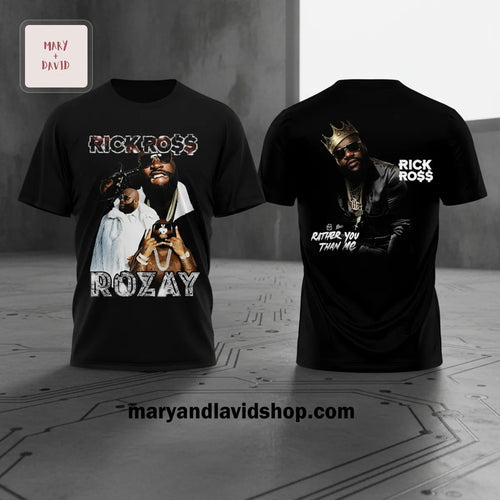 Rick Ross Port of Miami 20th Anniversary Tour 3D T-Shirt