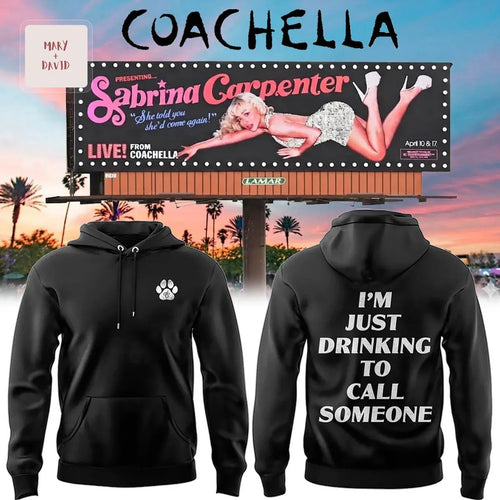 Sabrina Carpenter Live at Coachella Star Tour Dates Hoodie