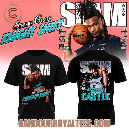 San Antonio Spurs Stephon Castle Night Shift San Antonio Rising Star Tshirt, Hoodie
