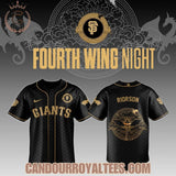 San Francisco Giants x Fourth Wing 2026 Jersey