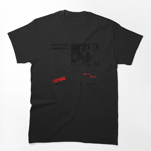Mötley Crüe Denied Card Vintage Design Shirt