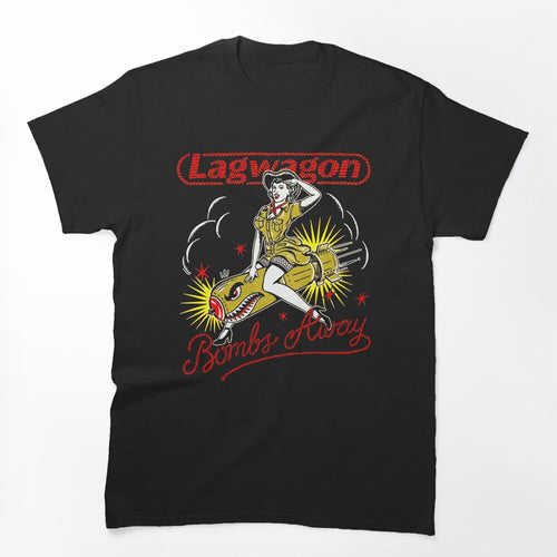 Red Typography Rope Symbol Shirt