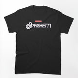 Le Sserafim Spaghetti Logo Black And White Shirt