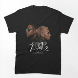 Chris Brown Usher R&B Tour Portrait Design Shirt