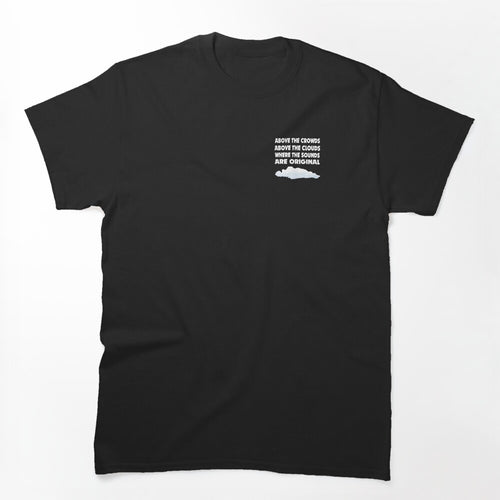 Above The Clouds - Gang Starr Lyrics Small Shirt