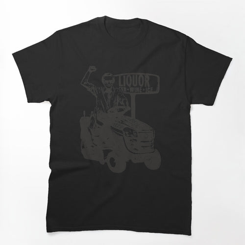 Country Music Redneck Funny Cool Novelty Tractor Vintage Beer 80s Shirt